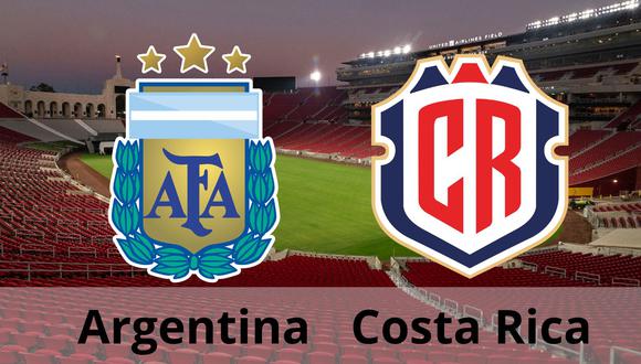 Sigue la transmisión en directo del encuentro Argentina vs. Costa Rica por TV, streaming y online. Toda la información para no perderte ningún detalle. | Crédito: Canva / Composición Depor