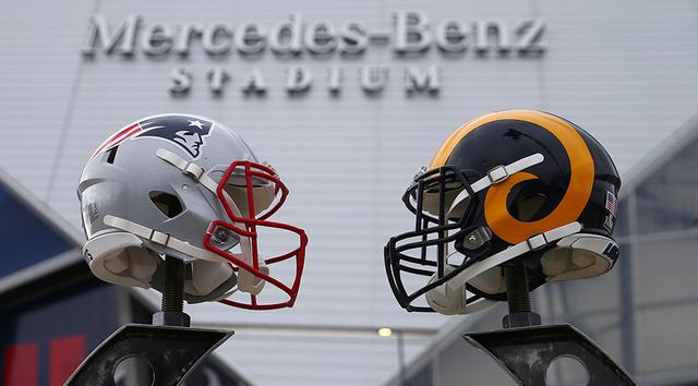 Super Bowl enfrenta a los equipos de Los Angeles Rams y los New England Patriots. (Foto: Reuters)