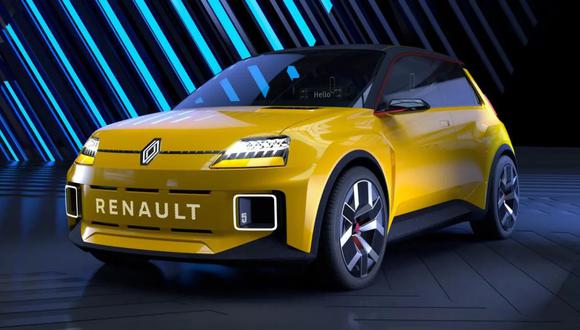 Con este modelo, Renault quiere “democratizar el vehículo eléctrico” con un diseño inspirado en su “estiloso abuelo”, explica la marca.