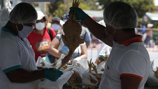 En medio de pandemia, avícolas peruanas incrementan sus donaciones de pollo a Banco de Alimentos