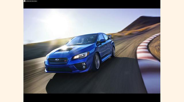 Subaru calienta motores con la última versión del WRX STI, que llevó al salón de Detroit.(Foto:Infocoches.com)