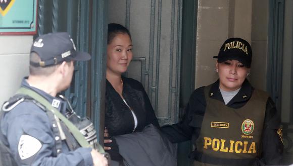 Cárcel. Keiko Fujimori está en prisión preventiva desde hace 2 meses.