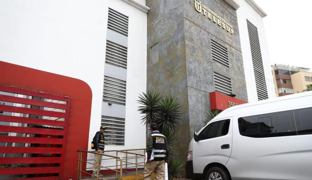 También se intervinieron otras sedes de Telesup. (Foto: Giancarlo Ávila)