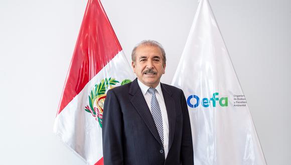 Manuel Manrique Ugarte, renunciante presidente ejecutivo del OEFA, en medio de escándalos. Foto: OEFA