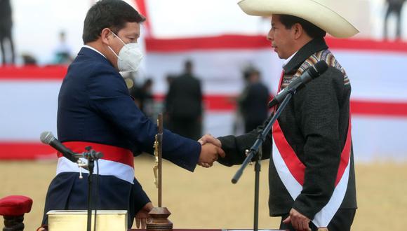 El presidente Pedro Castillo y el primer ministro Guido Bellido tienen agendado participar en el evento en Iquitos. (Foto: Presidencia)