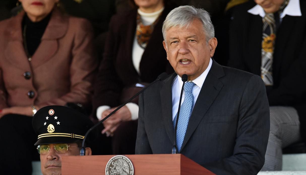 Andrés Manuel Lopez Obrador, presidente de México, adoptó una postura neutral y llama al diálogo. (Foto: AFP)