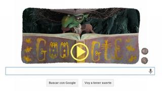 Google se une a celebraciones por Halloween con nuevo doodle