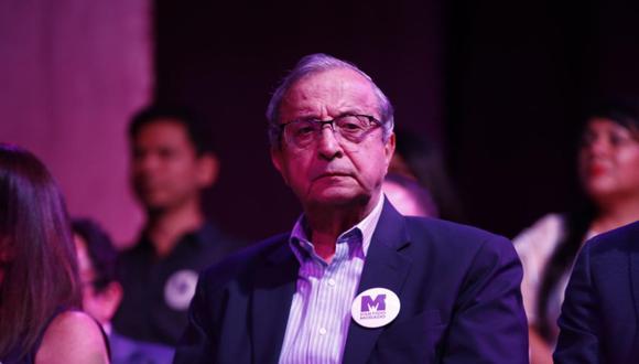 Mora criticó que el líder del Partido Morado, Julio Guzmán, haya sido “totalmente desleal” con él tras conocerse la denuncia familiar en su contra. (Foto: GEC)