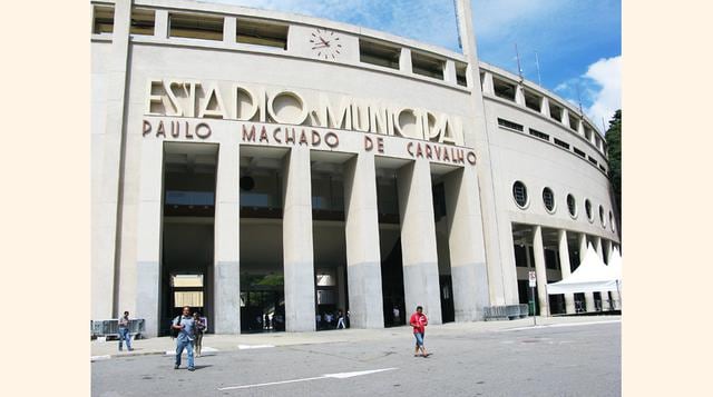 El Museo del Fútbol se ubica en el Estadio Municipal  de Sao Paulo. (Foto: Raúl Castro)