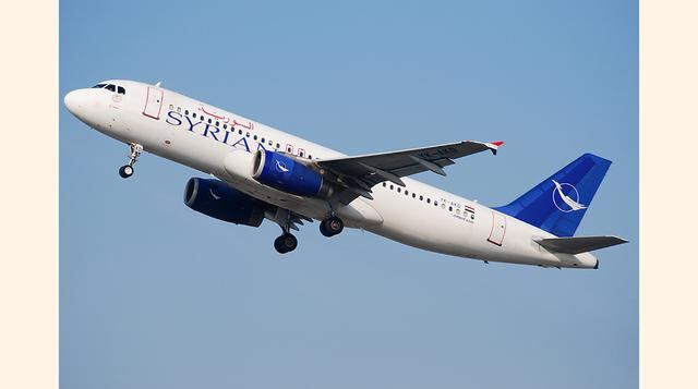 Syrianair, Siria. Valoración Skytrax: dos estrellas. (Foto: businessinsider)