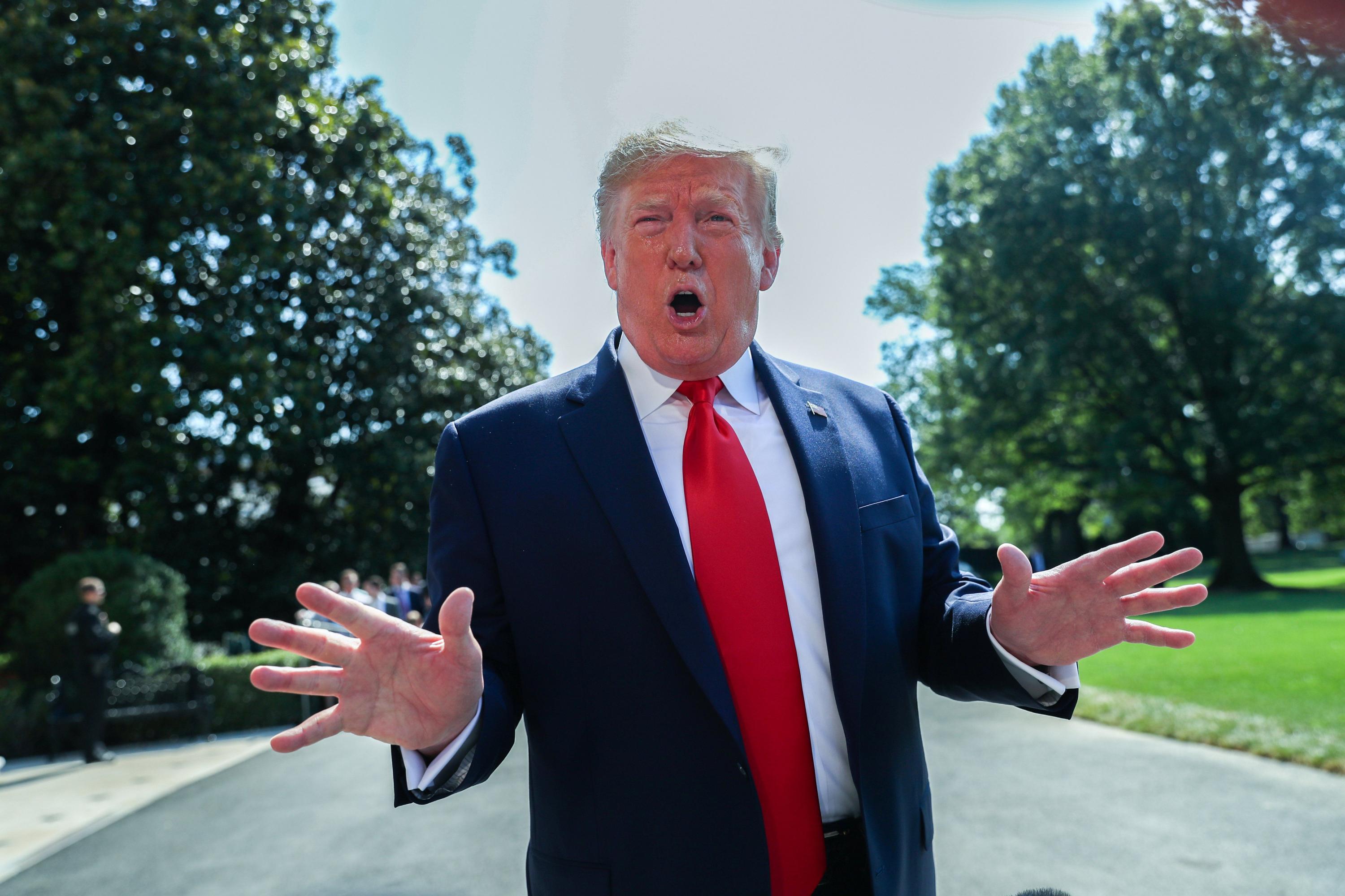 El mandatario anunció, además, que cortará relaciones con la tecnológica china Huawei.&nbsp;(Foto: Reuters)