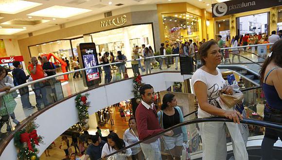 Asistencia a centros comerciales subiría, pero aun no llegaría a niveles de 2019. (Foto: Archivo El Comercio).