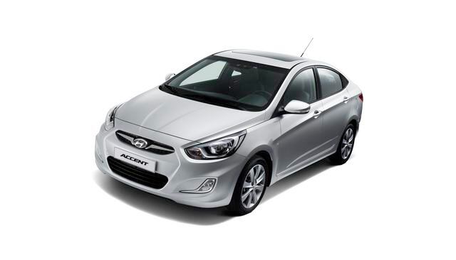Hyundai Accent. Hoy existen 3,907 ejemplares de este sedán ergonómico en las calles de la ciudad. Ofrece cuatro versiones al mercado con 99HP de potencia. Su maletera tiene una capacidad de 465 litros. (Foto: Difusión)