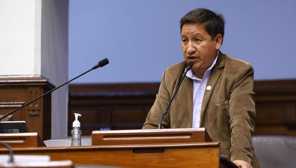 Guido Bellido renunció a la bancada de Perú Libre.  (Foto: Congreso)