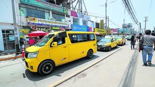 MTC: empadronar a taxis colectivos va a permitir que obtengan autorización temporal más adelante 