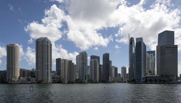 El horizonte del centro de Miami, Florida. (Foto: Bloomberg)