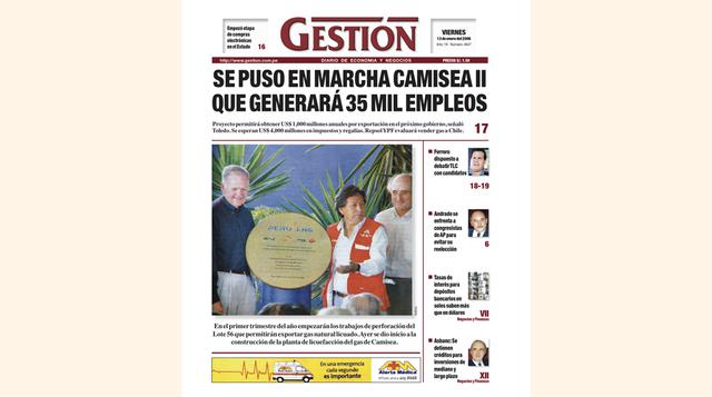 Suplementos. Las publicaciones con mayor número de páginas fueron Responsabilidad Social Empresarial (28 enero del 2009) con 60 y Asamblea General del BID (29 marzo del 2004) con 50 páginas.