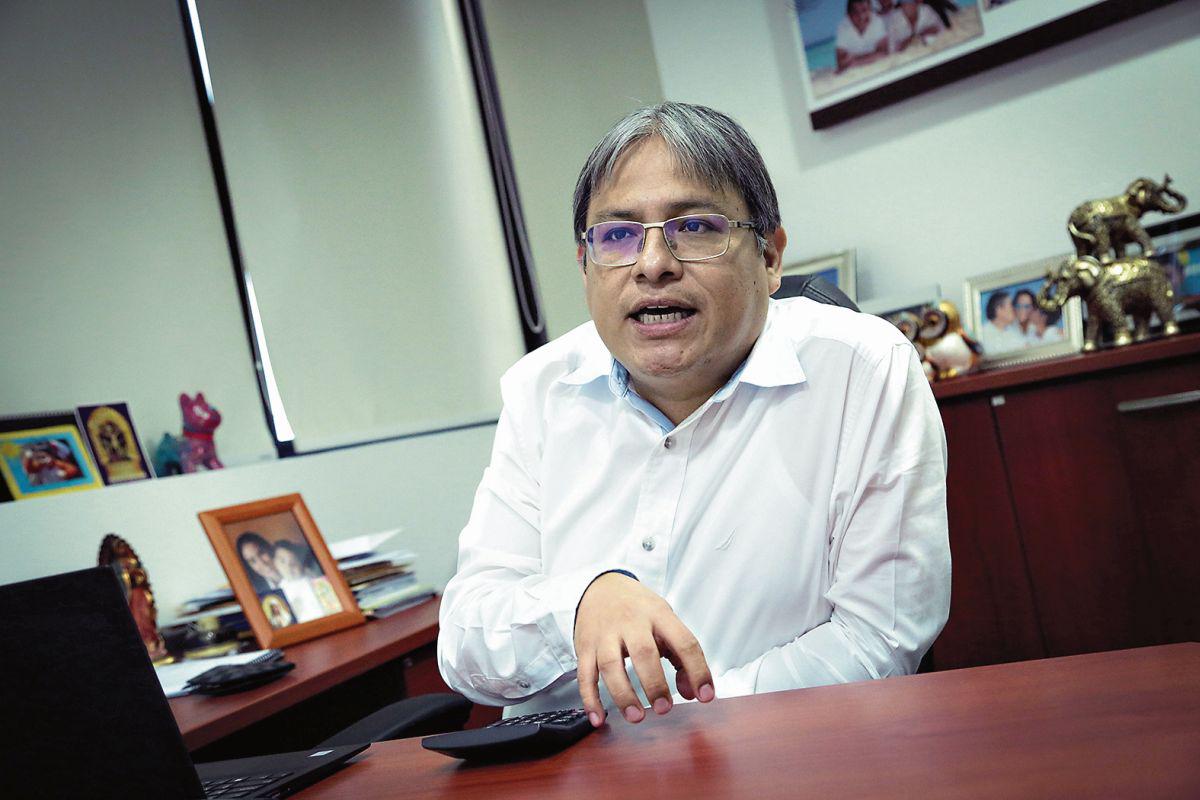 Roberto de la Cruz, gerente regional Cono Sur de Televisores Philips y AOC. (Foto: Diana Chávez / USI)