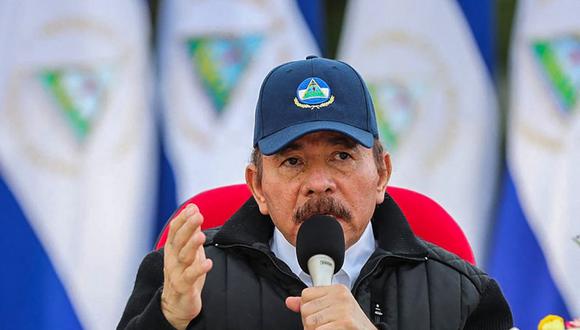Daniel Ortega, presidente de Nicaragua. (Foto: AFP).