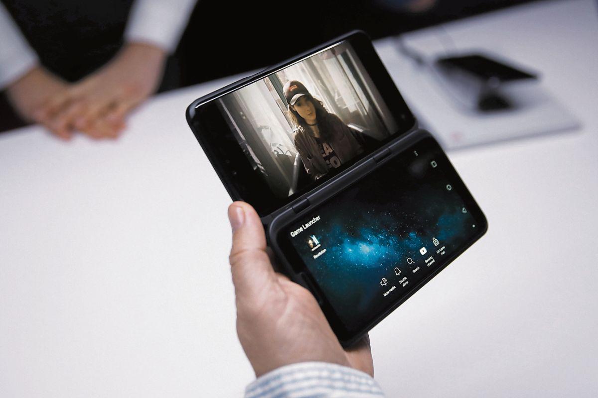 LG: la marca que entra en el sistema 5G sin apostar por lo plegable. (Foto: Bloomberg)