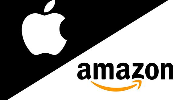 Apple y Amazon. (Foto: Internet)