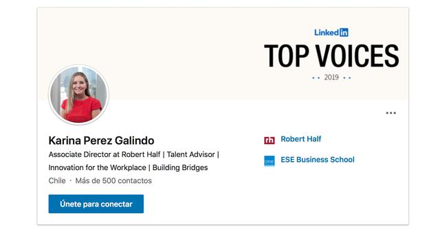 FOTO 14 |  Karina Pérez Galindo, associate director de Robert Half (Chile)