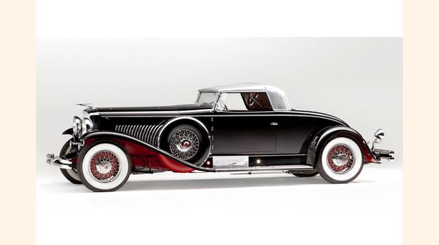 Model J LWB "Whittell" coupe (Duesenberg). El modelo de 1931 fue subastado en US$ 10.8 millones. bloomberg)