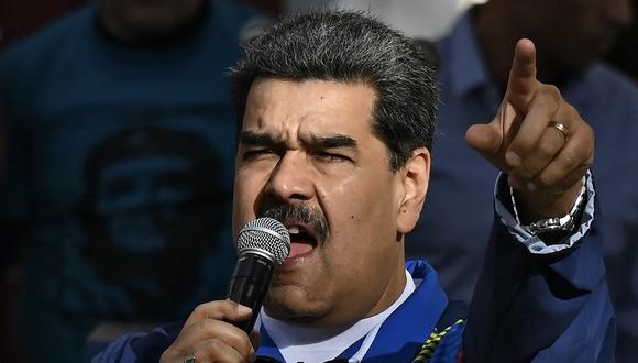 El presidente venezolano, Nicolás Maduro.  (Foto de Federico PARRA / AFP)