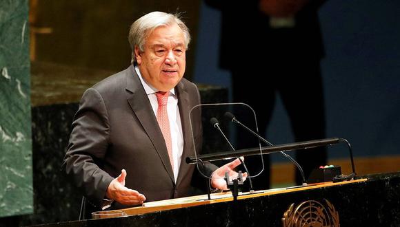 El secretario general de la ONU, António Guterres insistió en que la responsabilidad es sobre todo de los países del G20, que representan un 80 por ciento del total de emisiones y que, entre otras cosas, siguen utilizando el carbón para la generación de energía. (Foto: EFE)