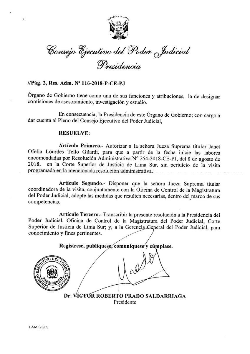 Fuente: Poder Judicial