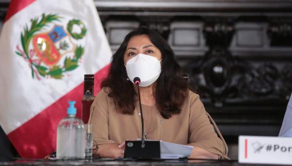 Violeta Bermúdez indicó que desde el Ejecutivo ya se están preparando para la transmisión de mando. (Foto: Archivo PCM)