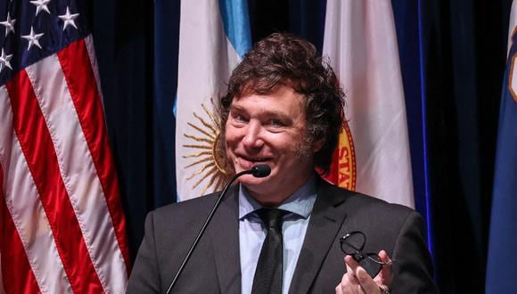 El presidente argentino Javier Milei (Foto de Zak BENNETT / AFP)