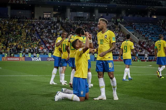 Según el modelo probabilístico de Goldman Sachs, Brasil se posicionará como ganador de la Copa del Mundo. (Getty)