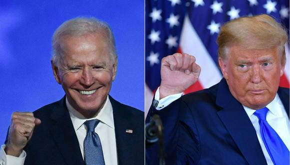 En términos generales, el equipo entrante de Biden argumenta que si usa sanciones, lo hará en sintonía con otros, no en contra de ellos. (Fotos: ANGELA  WEISS y MANDEL NGAN / AFP).