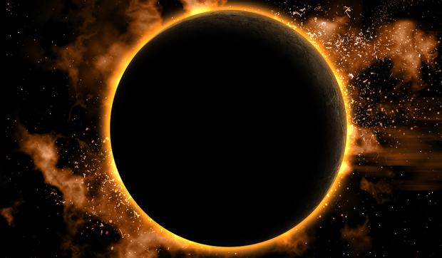 Los eclipses solares pueden ser de tres tipos: parcial, anular o total (Foto: Freepik)