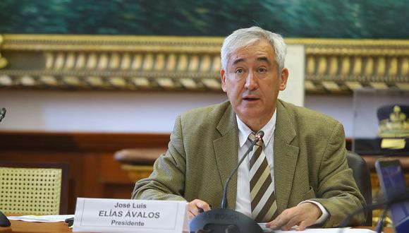 José Elías Ávalos, de Podemos Perú, renunció a la presidencia de la comisión especial encargada del proceso de selección del nuevo integrante del TC. (Foto: Congreso)