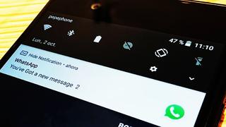 WhatsApp: cómo evitar que los mensajes que le envían aparezcan en la barra de notificaciones