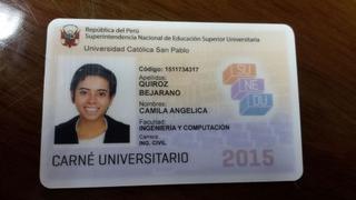 Carné universitario del 2014 será válido hasta el 30 de abril del próximo año