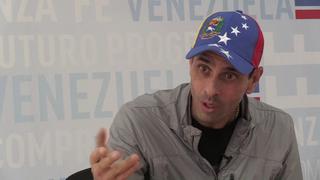 Capriles: “Si fuéramos violentos ya hubiésemos tumbado" a Maduro