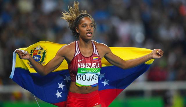 Foto 6 | La venezolana Yulimar Rojas, con 1,92 metros, ganó el oro Mundial en Londres 2017 en el salo triple. Es considerada una légitima heredera de la colombiana Ibargüen.