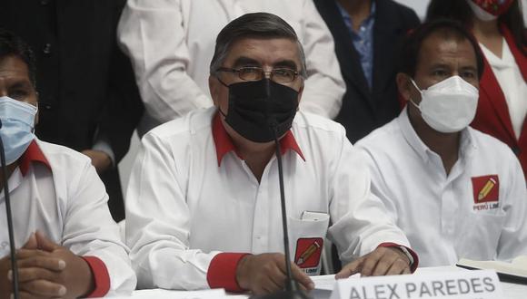 Alex Paredes, congresista electo de Perú Libre. (Foto: César Campos / @photo.gec)