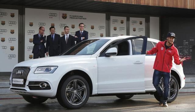 Neymar ha elegido un Audi Q5.  (Foto: Expansion)