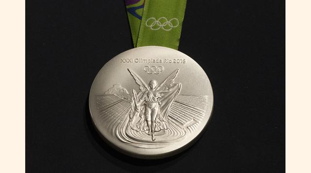 Las medallas para los subcampeones son 100% de plata. (Foto: AP)