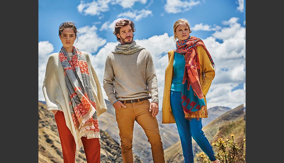 Foto 7 |  A partir de su portafolio de prendas “luxury”, Kuna ha ido cubriendo los segmentos más exclusivos en el mercado de la moda. Samuel Revilla, gerente de Kuna, explicó que la apuesta llega tras el desarrollo genético de la fibra Alpaca 16, catalogada como la más fina de su categoría y que permite elaborar prendas del mismo nivel que las de vicuña y huanaco, integrantes del referido portafolio de lujo. “Ya tenemos una colección con esta fibra que está en las tiendas del Perú, las llevaremos a Chile y luego a su distribución global”, comentó. Asimismo, en el 2019, iniciarán su venta en plataformas de comercio electrónico de dichos países, además de Estados Unidos y Australia.  (Foto: Kuna)