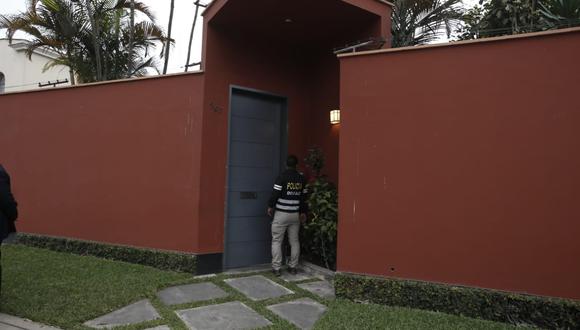 La vivienda del expresidente PPK está ubicada en la cuadra 9 de la calle Choquehuanca, en San Isidro. (Foto: GEC)