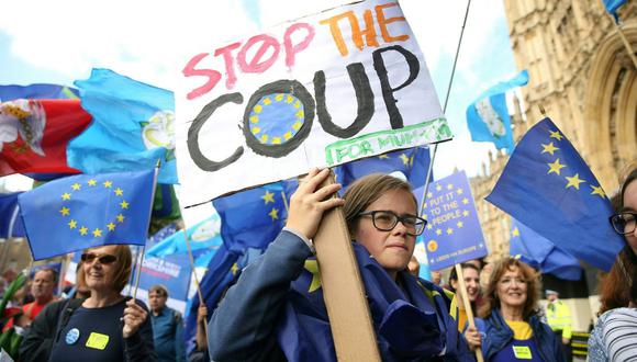 A la espera de posibles acontecimientos en los próximos días o semanas, el Reino Unido sigue teniendo fijada la fecha de su retirada de la Unión Europea el 31 de octubre. (Foto: AFP)