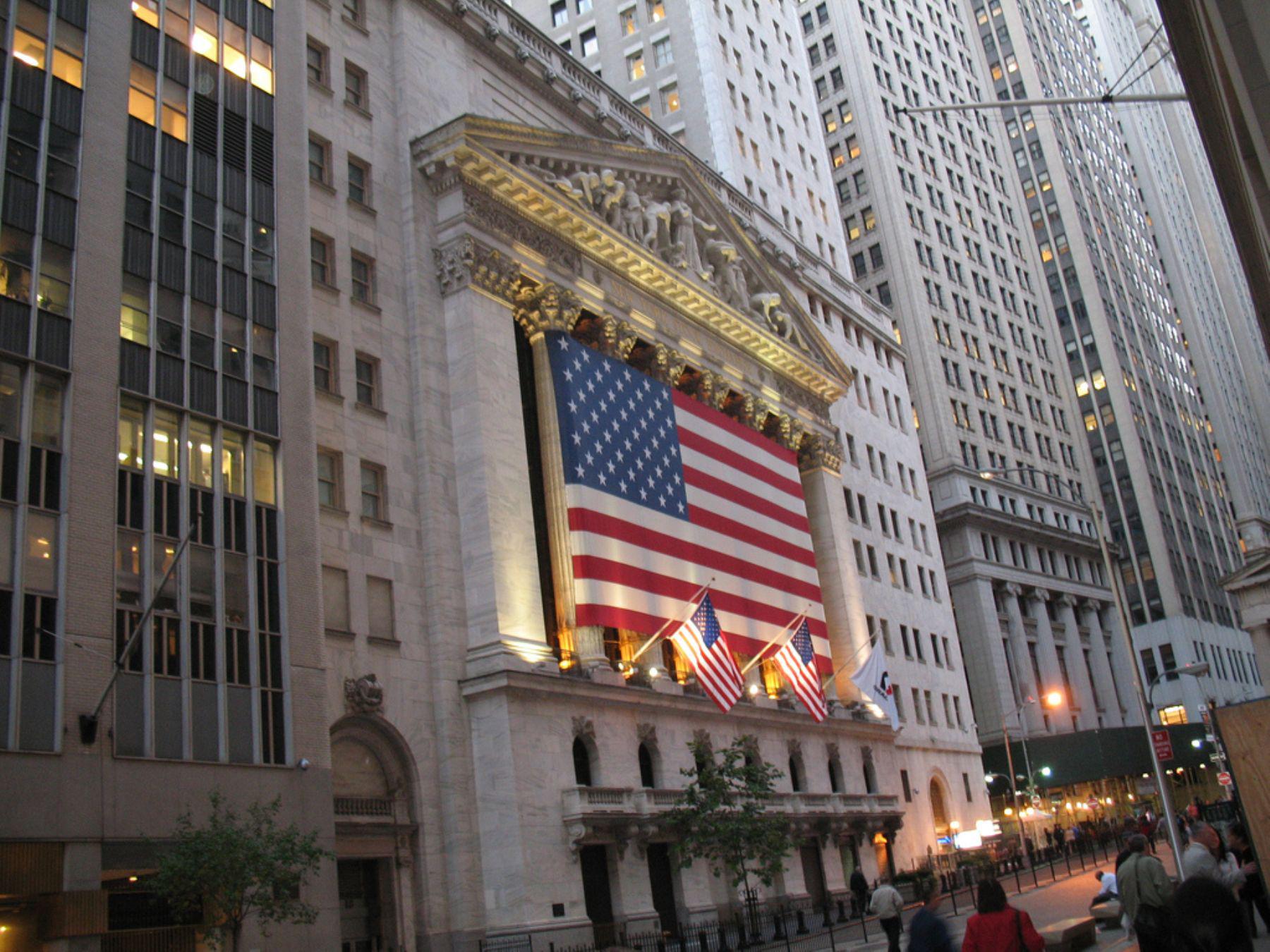 Foto Bolsa de Valores de Nueva York. Fuente: INTERNET/Medios