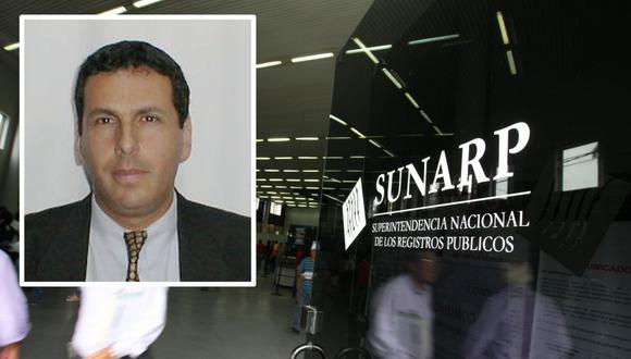 Manuel Montes Boza, nuevo jefe de la Sunarp. (Foto: USI / referencial)
