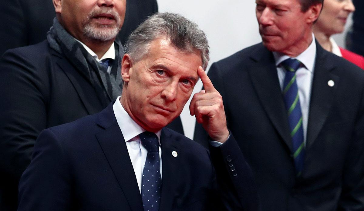 El saliente presidente de Argentina, Mauricio Macri. (Foto: Reuters)