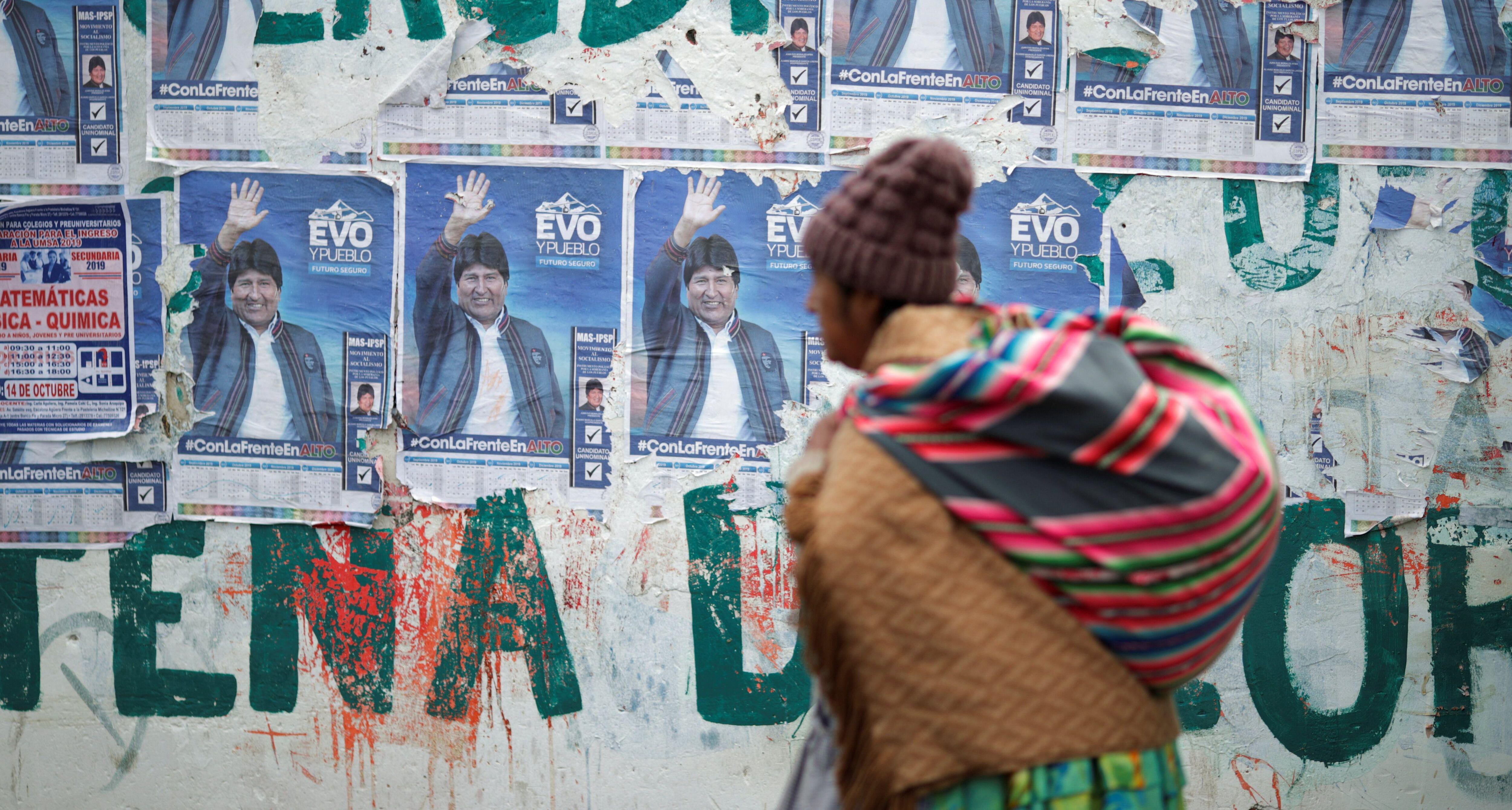 Irónicamente, las encuestas de cara a los comicios del 20 de octubre proyectan que Morales tendría más dificultades de ganar en segunda vuelta ante la posibilidad de que se una el voto opositor. (Foto: Reuters)